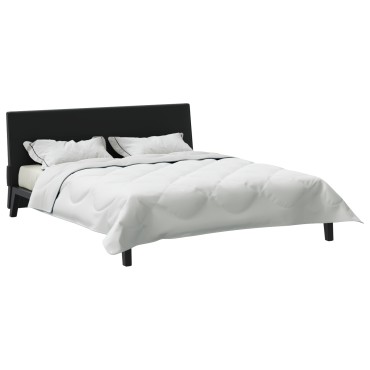 vidaXL Κουβέρτα 2 σε 1 Λευκό 240 x 200 x 8 εκ Πολυεστέρας