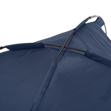 vidaXL Κρεβάτι Σκύλου Σκούρο μπλε 76 x 62 x 70,5 εκ. Ατσάλι