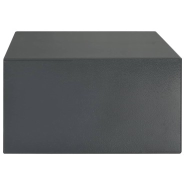 vidaXL Ψηφιακό Ασφαλές Σκούρο γκρι 42 x 37 x 20 εκ. Ατσάλι