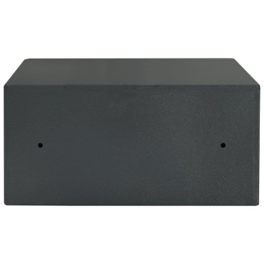 vidaXL Ψηφιακό Ασφαλές Σκούρο γκρι 42 x 37 x 20 εκ. Ατσάλι