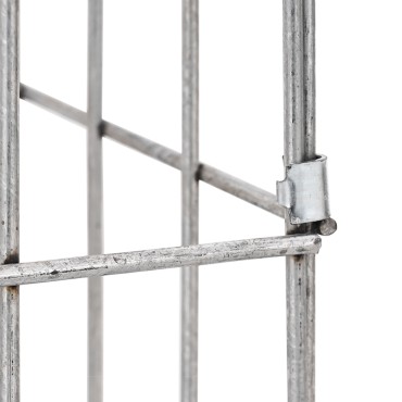 vidaXL Βρύση Γκαμπιόν Ασημί 25 x 25 x 100 cm Ανοξείδωτο ατσάλι