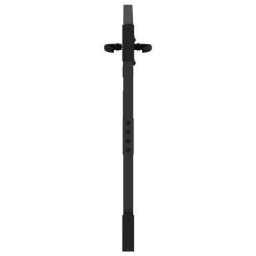 vidaXL Πύλη Κήπου 85 x 100 cm Ατσάλι με Επικάλυψη Πούδρας Κλειδώσιμο
