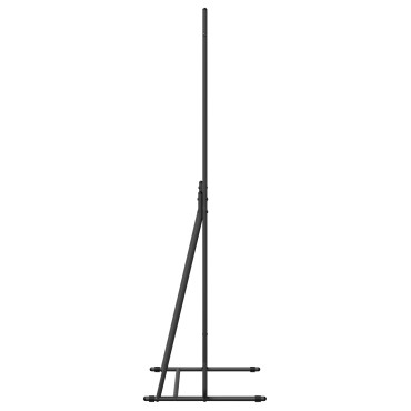 vidaXL Ράφι Ρούχων Μαύρο 62 x 48 x 158 εκ. Ατσάλι