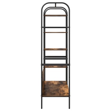 vidaXL Ράφι Ρούχων Καφέ Ξύλο Δρυός 120 x 44 x 160 εκ