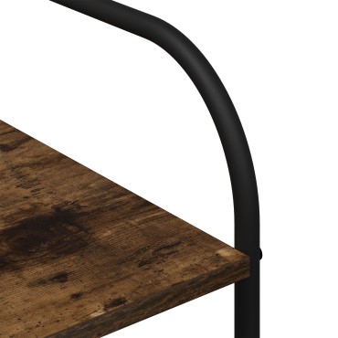 vidaXL Ράφι Ρούχων Καφέ Ξύλο Δρυός 120 x 44 x 160 εκ
