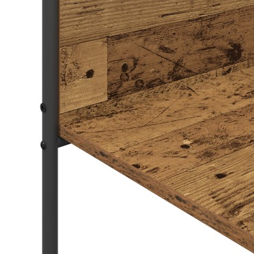 vidaXL Ράφι Ρούχων Καφέ Ξύλο Δρυός 120 x 44 x 160 εκ