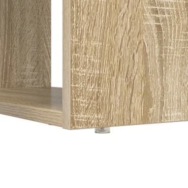 vidaXL Γραφείο Δρύς Sonoma Επεξεργασμένο Ξύλο 113x54x120cm 1 τεμ.