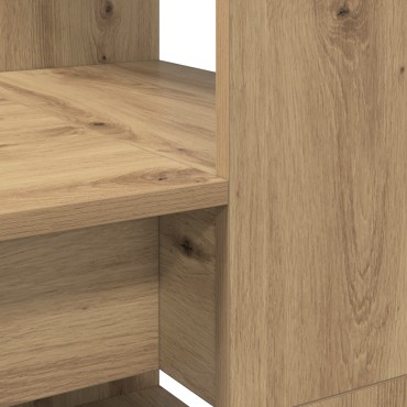 vidaXL Γραφείο Artisan Oak Επεξεργασμένο Ξύλο 113x54x120cm 1 τεμ.