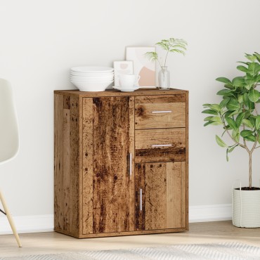 vidaXL Πλαϊνό γραφείο Παλιό ξύλο 60x31x70cm Επεξεργασμένο Ξύλο 1 τεμ.