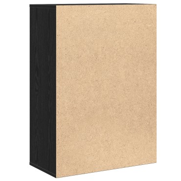 vidaXL Πλαϊνό γραφείο Μαύρη Οξυά 60x30x84cm Επεξεργασμένο Ξύλο 1 τεμ.