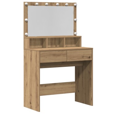vidaXL Τραπέζι περιποίησης Artisan Oak 80x41x134,5cm