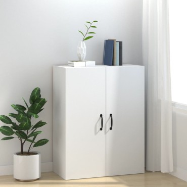 vidaXL Ντουλάπι Κρεμαστό Λευκό 69,5x34x90cm από Επεξεργασμένο Ξύλο 1 τεμ.