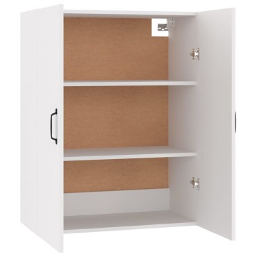 vidaXL Ντουλάπι Κρεμαστό Λευκό 69,5x34x90cm από Επεξεργασμένο Ξύλο 1 τεμ.