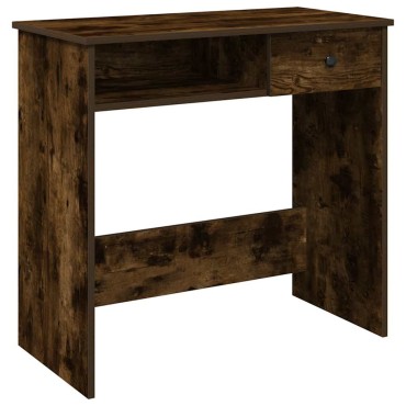 vidaXL Γραφείο Καπνιστή Δρυς 80x40x75cm από Επεξεργασμένο Ξύλο 1 τεμ.