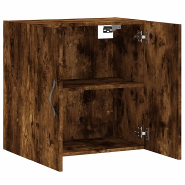 vidaXL Ντουλάπι Τοίχου Καπνιστή Δρυς 60x31x60cm Επεξεργασμένο Ξύλο 1 τεμ.