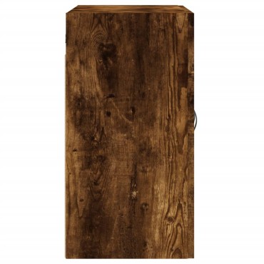 vidaXL Ντουλάπι Τοίχου Καπνιστή Δρυς 60x31x60cm Επεξεργασμένο Ξύλο 1 τεμ.