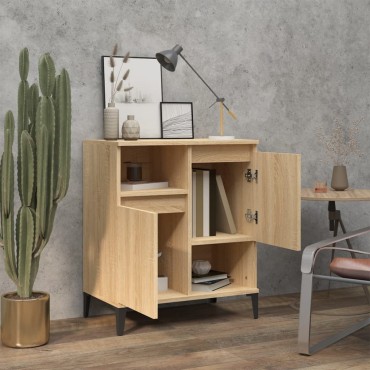 vidaXL Συρταριέρα Sonoma Δρυς 60x35x70cm Επεξεργασμένο Ξύλο 1 τεμ.