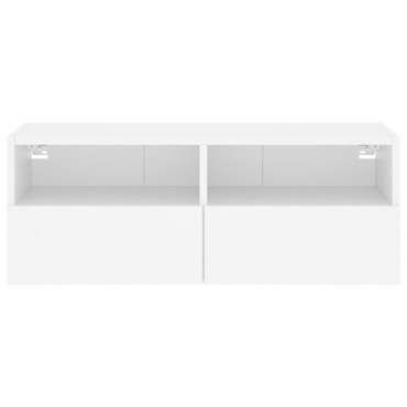 vidaXL Έπιπλο Τοίχου Τηλεόρασης Λευκό 80x30x30cm από Επεξ. Ξύλο