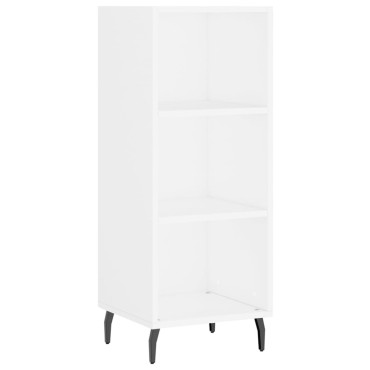 vidaXL Ντουλάπι Λευκό 34,5x34x180cm από Επεξεργασμένο Ξύλο 1 τεμ.