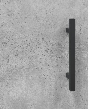 vidaXL Γραφείο Γκρι Σκυροδέματος 140x50x75cm από Επεξεργ. Ξύλο 1 τεμ.