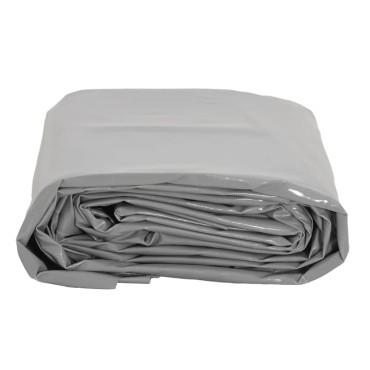 vidaXL Μουσαμάς Γκρι 1,5 x 2 μ. 650 γρ./μ²