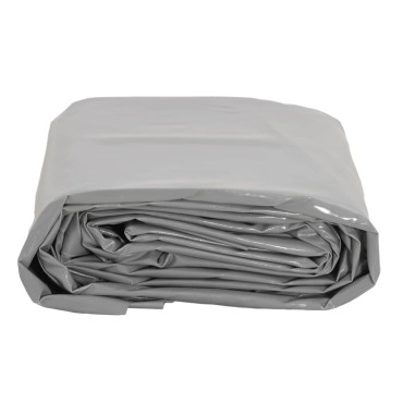 vidaXL Μουσαμάς Γκρι 2,5 x 4,5 μ. 650 γρ./μ²