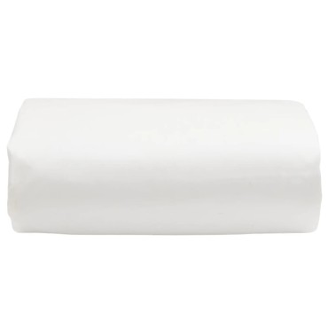 vidaXL Μουσαμάς Λευκός 1,5 x 2,5 μ. 650 γρ./μ²