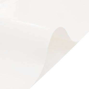 vidaXL Μουσαμάς Λευκός 1,5 x 2,5 μ. 650 γρ./μ²