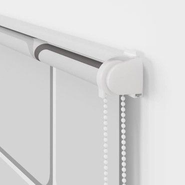 vidaXL Κουρτίνα Μπάνιου Ρολό κασέτα 130x240εκ. Πλάτος υφάσματος 126εκ.