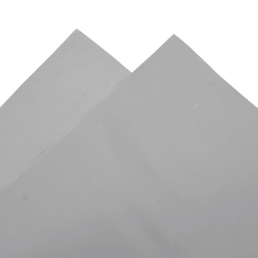 vidaXL Μουσαμάς Γκρι 1,5 x 2,5 μ. 650 γρ./μ²