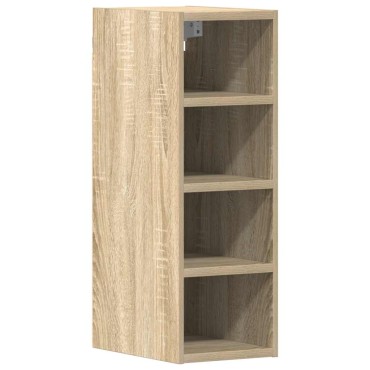 vidaXL κρεμαστό ντουλάπι Riga Sonoma Δρυς 20x29,5x60cm 1 τεμ.