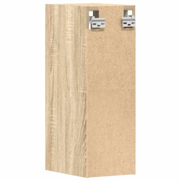 vidaXL κρεμαστό ντουλάπι Riga Sonoma Δρυς 20x29,5x60cm 1 τεμ.