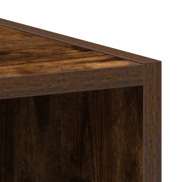vidaXL Κρεμαστό Ντουλάπι "Riga" Καπνιστή Δρυς 20x29,5x60cm από Τεχνητό Ξύλο 1 τεμ.
