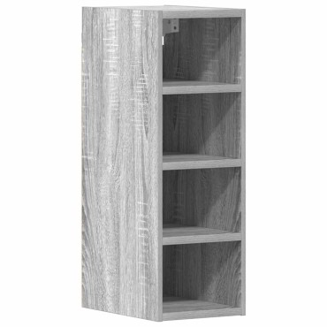 vidaXL Κρεμαστό Ντουλάπι "Riga" Γκρι Sonoma 20x29,5x60cm από Τεχνητό Ξύλο 1 τεμ.