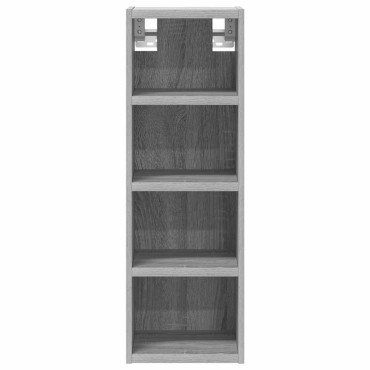 vidaXL Κρεμαστό Ντουλάπι "Riga" Γκρι Sonoma 20x29,5x60cm από Τεχνητό Ξύλο 1 τεμ.