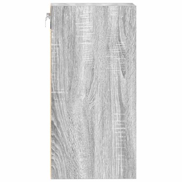 vidaXL Κρεμαστό Ντουλάπι "Riga" Γκρι Sonoma 20x29,5x60cm από Τεχνητό Ξύλο 1 τεμ.