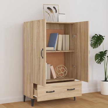 vidaXL Ντουλάπα Sonoma Δρυς 70x31x115cm από Επεξεργασμένο Ξύλο 1 τεμ.