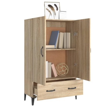 vidaXL Ντουλάπα Sonoma Δρυς 70x31x115cm από Επεξεργασμένο Ξύλο 1 τεμ.