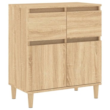 vidaXL Συρταριέρα Sonoma Δρυς 60x35x70cm Επεξεργασμένο Ξύλο 1 τεμ.