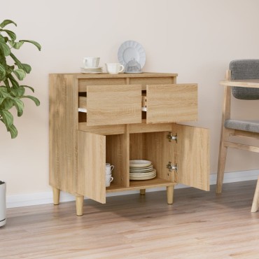 vidaXL Συρταριέρα Sonoma Δρυς 60x35x70cm Επεξεργασμένο Ξύλο 1 τεμ.