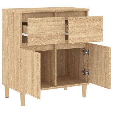 vidaXL Συρταριέρα Sonoma Δρυς 60x35x70cm Επεξεργασμένο Ξύλο 1 τεμ.