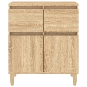 vidaXL Συρταριέρα Sonoma Δρυς 60x35x70cm Επεξεργασμένο Ξύλο 1 τεμ.