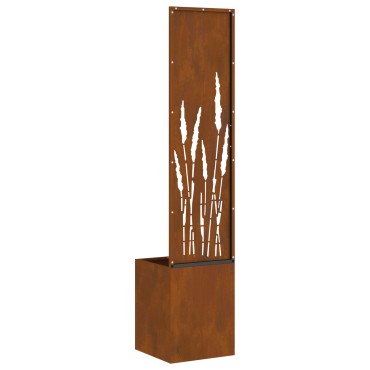 vidaXL Οθόνη Ιδιωτικότητας Κήπου Σκ rusty 32 x 32 x 150 εκ