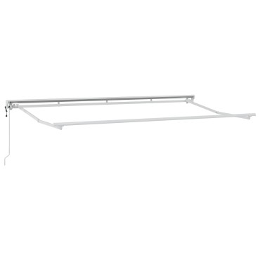 vidaXL Σκελετός Τέντας Πορτοκαλί και Μαύρο 350 x 200 cm