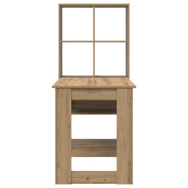 vidaXL Γραφείο Artisan Oak Επεξεργασμένο Ξύλο 122x67x145cm 1 τεμ.