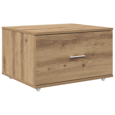 vidaXL Γραφείο Artisan Oak Επεξεργασμένο Ξύλο 131,5x50x106,5cm 1 τεμ.