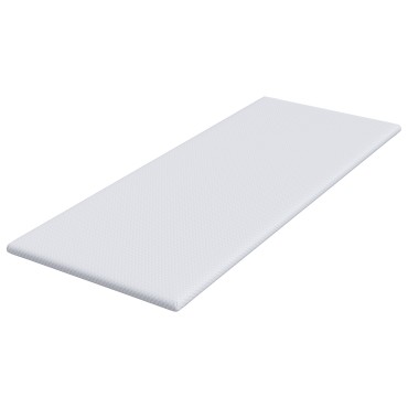 vidaXL Στρώμα μνήμης 80 x 200 cm Thick Μαλακό Ύφασμα-100% πολυέστερ