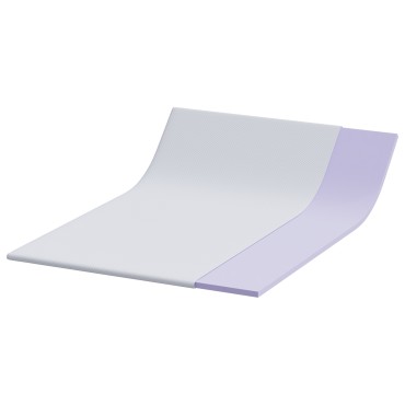 vidaXL Στρώμα μνήμης 140 x 200 cm Thick Μαλακό Ύφασμα-100% πολυέστερ