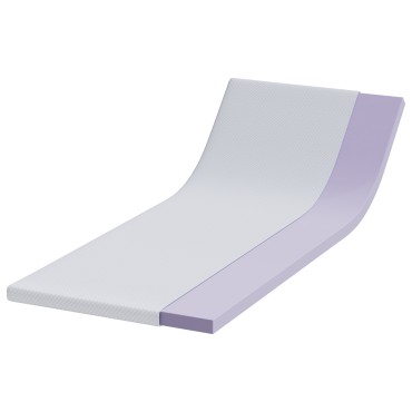vidaXL Στρώμα μνήμης 80 x 200 cm Thick Μαλακό Ύφασμα-100% πολυέστερ