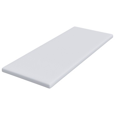 vidaXL Στρώμα μνήμης 80 x 200 cm Thick Μαλακό Ύφασμα-100% πολυέστερ